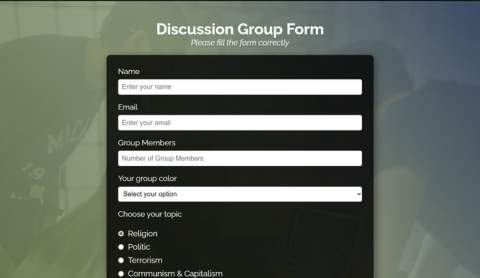 Survey Form